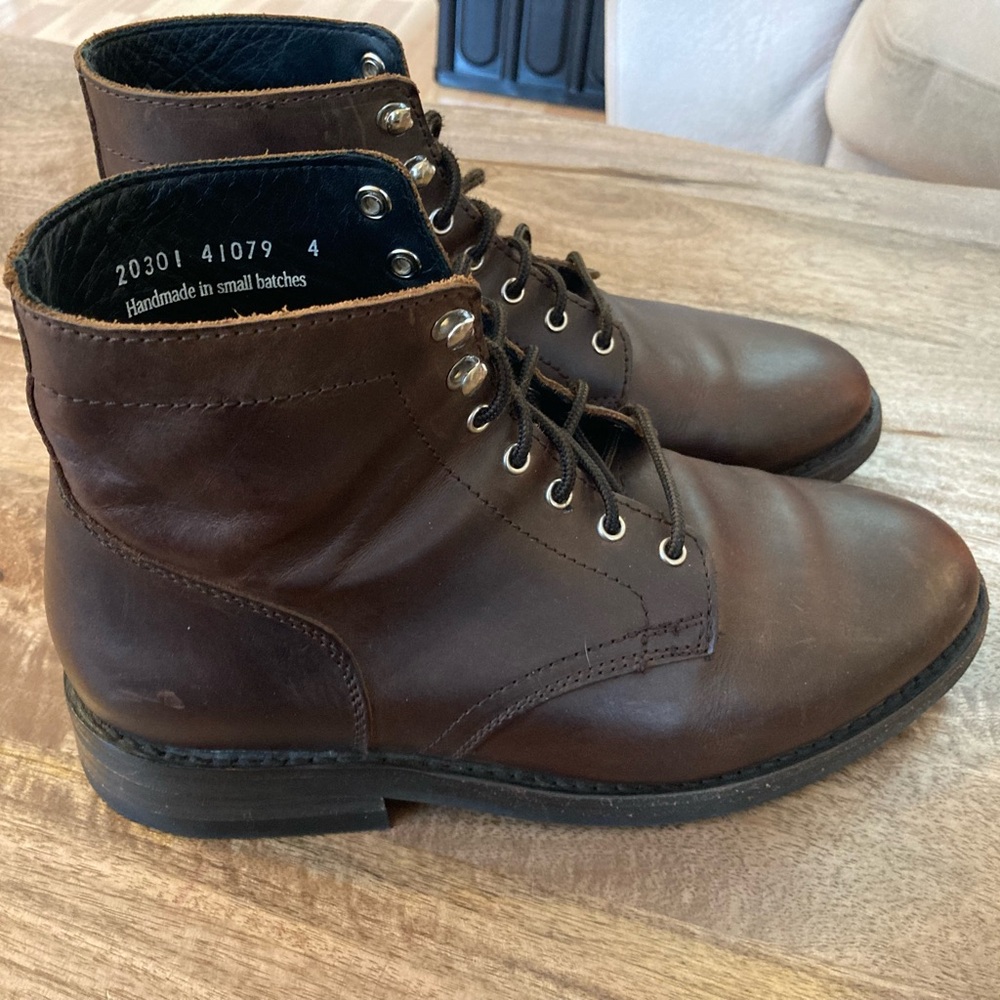 Men’s Thursday President Boots, Tobacco, Size 9.5 Wide